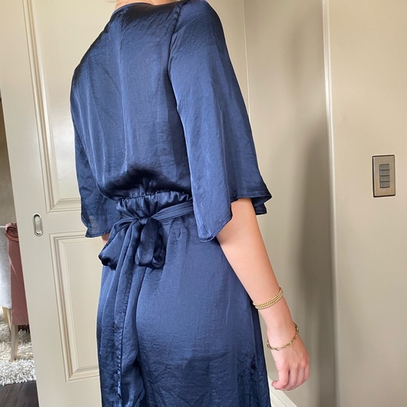 Navy Blue Midi Dress from the Lady and the Sailor - Picture 3 of 5